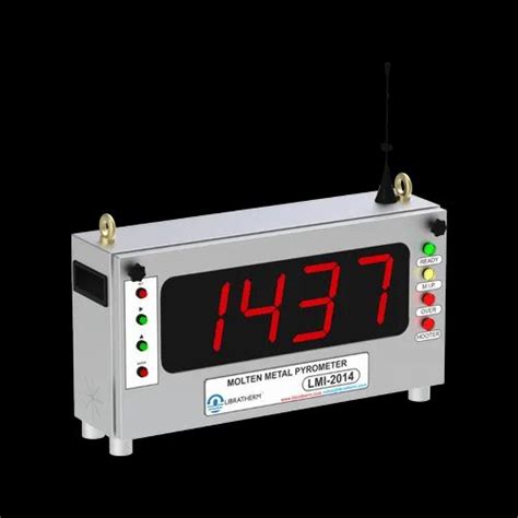 Molten Metal Pyrometers - Molten Metal Pyrometer (4 Inch Display) LMI ...