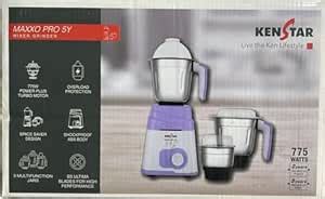 Buy Pro 5Y 775W Mixer Grinder (3 Jars, Power Plus Turbo Motor, Overload ...