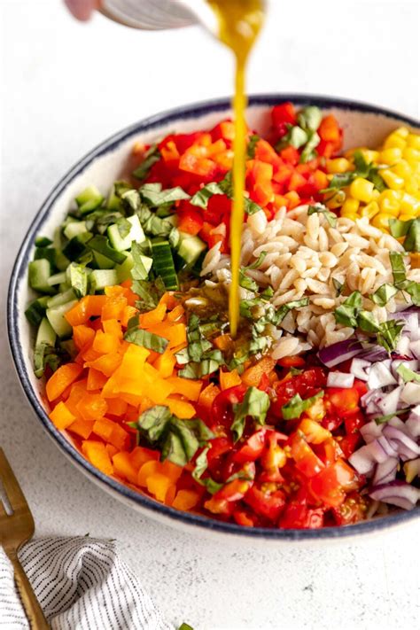 Gluten Free Orzo Pasta Salad - Eat With Clarity