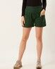 Buy Green Shorts for Women by Alsace Lorraine Paris Online | Ajio.com