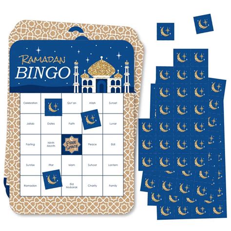 Big Dot of Happiness Ramadan - Bingo Cards and India | Ubuy