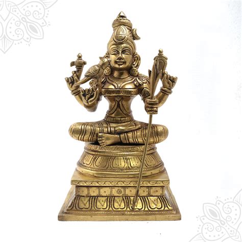 Kamakshi Sitting Idol for Signifying Peace & Stability | RSS Online ...