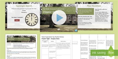 GCSE Great Expectations Chapter Eight Lesson Pack