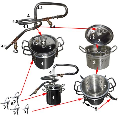 DESTILLIERMEISTER-JUNIOR-E645-Kompakt Destille für Ätherische Öle [105. ...