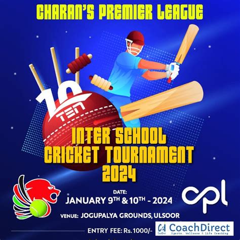 Charans Premier League - Inter School Cricket Tournament, Jogupalyam ...