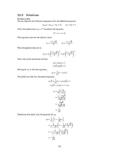 Ref MATH Adv Math Methods Sean Mauch-184 - 22 Solutions Solution 22. We ...