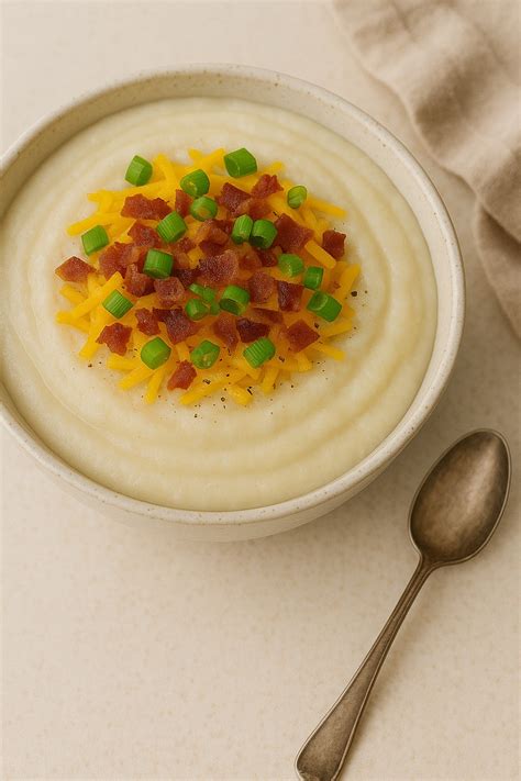 Loaded Baked Potato Cream of Rice Recipe - Helixx Foods