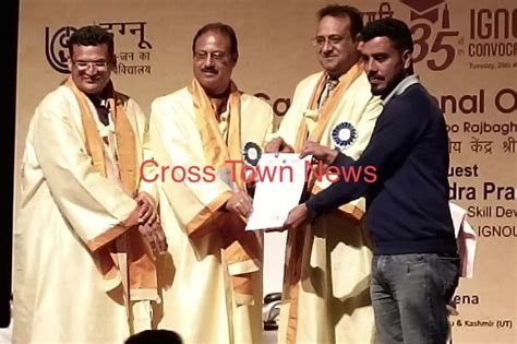 Dharmendra Pradhan, Saurabh Bhagat attend 35th Convocation of IGNOU