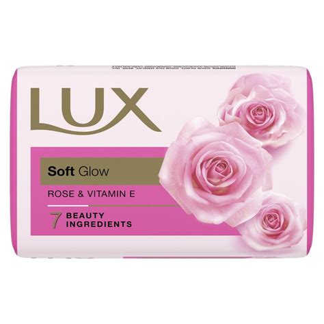 Buy Lux Soft Glow Rose & Vitamin E Bathing Soap|For Glowing Skin Soap ...