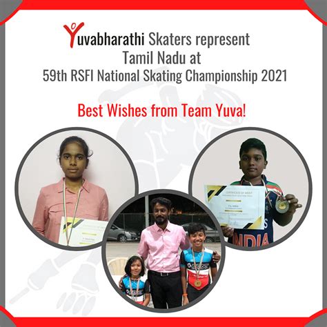 Yuvabharathi Skaters to represent Tamil Nadu at the National ...