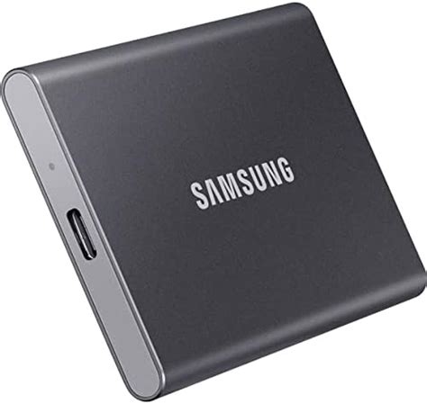 Samsung T7 1TB Up to 1,050MB/s USB 3.2 Gen 2 (10Gbps, Type-C) External ...