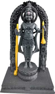 Nilay Craft Ram Lalla Ayodhya Idol | 8-Inch Fiber Plastic, Lightweight ...