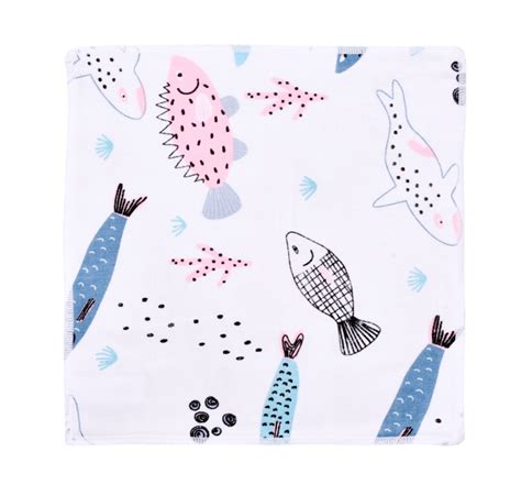 THE LITTLE LOOKERS 12-Piece Soft Organic Cotton Muslin Newborn Face To ...