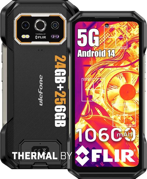 Amazon.com: Ulefone Armor 34 PRO 5G AI Rugged Smartphone with Projector ...