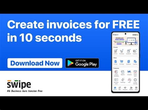 Invoicing Billing GST - Swipe – Apps on Google Play