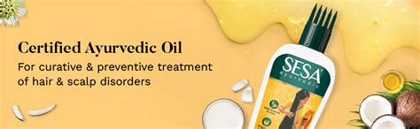 Buy Sesa Ayurvedic Hair Oil | 5000 Year Old Kshir Pak Vidhi, Bhringraj ...