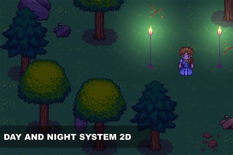 Unity Tutorial 2D Script Day and Night 的图像结果