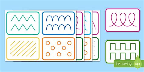 Mark-Making Pattern Cards | Twinkl Resources