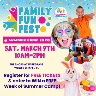 Family Fun Fest & Summer Camp Expo, The Shops at Wiregrass, Wesley ...
