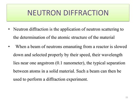 Image result for Neutron Diffraction Structure