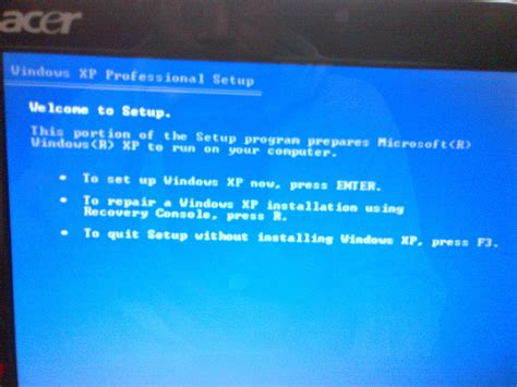 Windows XP Installation Error Blue Screen 的图像结果