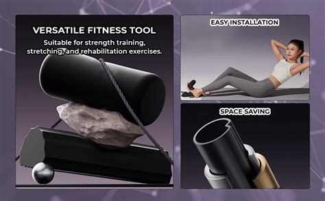 Proberos® Sit up Bar with Triple Strong Suction Base, Adjustable Height ...