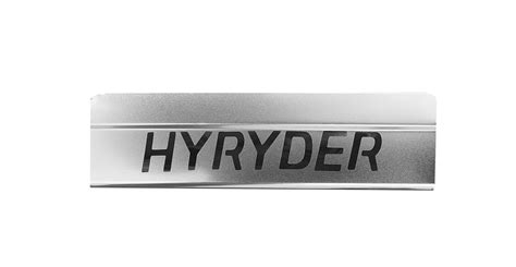TOYOTA HYRYDER , SCUFF PLATE – Techo