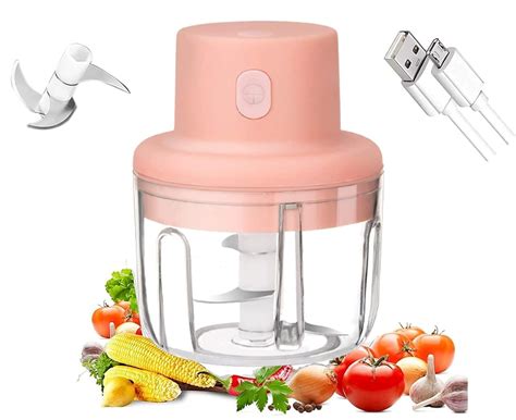 Buy Intelligent Electric Garlic Machine, Mini Garlic Chopper, Portable ...