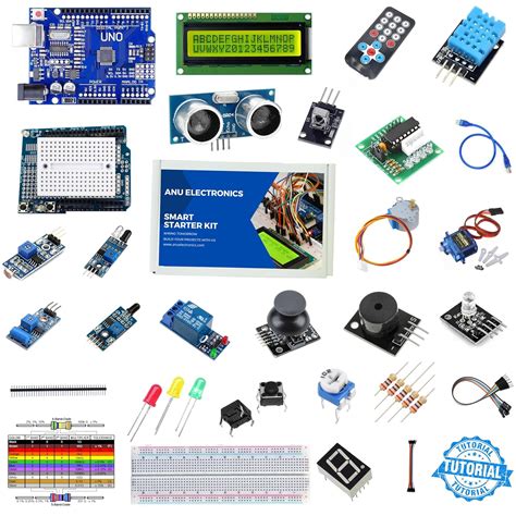 Anu Electronics Smart Starter Kit for Uno R3 Compatible with Arduino ...