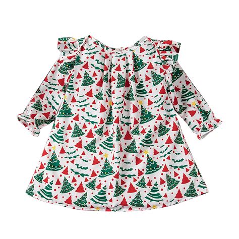 ZPYESWOW Christmas Dresses for Teens Holiday Mini Dress Wedding Guest ...