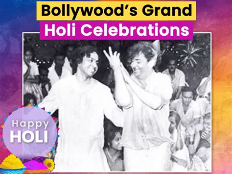 Holi 2025-Bollywood celebs throwback iconic holi party shah rukh khan ...