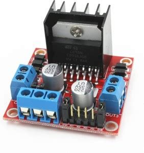 Garvit Electronics L298N Motor Driver Module Dual H-Bridge Dc Stepper ...