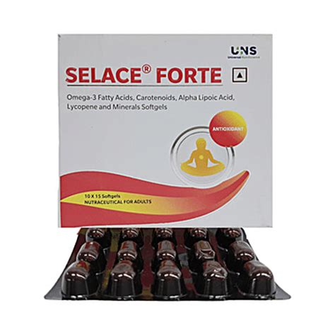 Buy Selace Forte Selace Forte Capsule with Omega 3 Fatty Acids ...