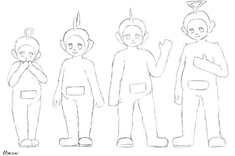 Image result for How to Draw Teletubbies