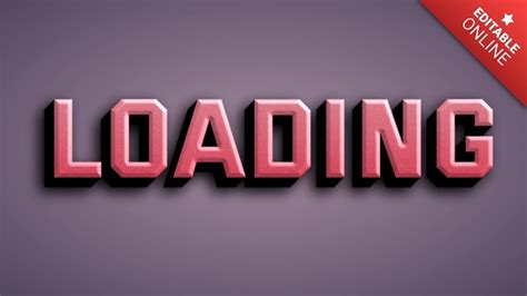 Loading Text 的图像结果