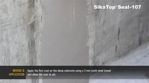 Cementitious Grout and Waterproofing Coating - Fosroc Conbextra GP2 ...