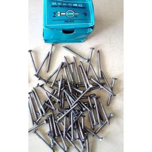 Jual Sekrup Skrup Mur Baut Kembang 2"x9mm Kayu Tembok Gypsum kiwtka ...