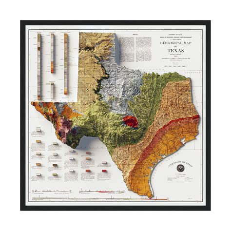 Texas Elevation Map