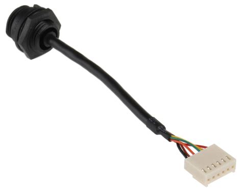 PX0456 Bulgin | Bulgin USB 2.0, Male Mini USB AB to Female 6 Pin Socket ...