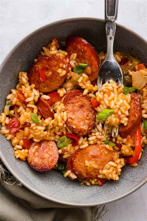 Cajun Rice and Sausage Skillet - Chaukasmaal.com