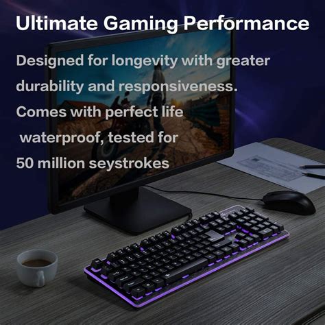 B.FRIENDIT Bfriendit Gaming Keyboard USB Wired Floating India | Ubuy