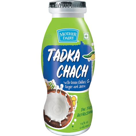 Mother Dairy Chach Tadka, 180 ml Bottle : Amazon.in: Grocery & Gourmet ...