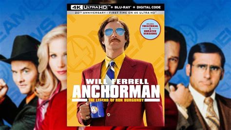 Anchorman Is Finally Available On 4K Blu-Ray, Just In Time For The Film ...