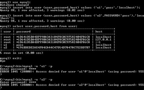 Image result for MySQL Command Line Password
