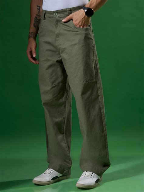 Vardon - Super Baggy Cargo Pant - Green – Espanshe