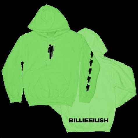 [Other]Billie Eilish merch | Billie eilish merch, Green hoodie, Hoodies