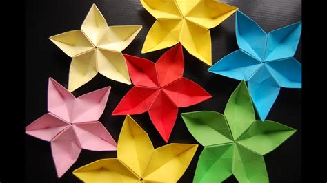Image result for Paper Flower Origami Tutorial