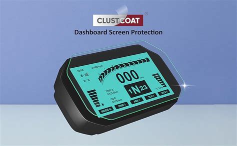 CLUSTCOAT 9H Nano Glass Motorcycle Dashboard Instrument Cluster Screen ...