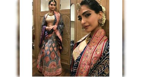 Sonam Kapoor looks straight out of an Indian fairytale in this ensemble ...