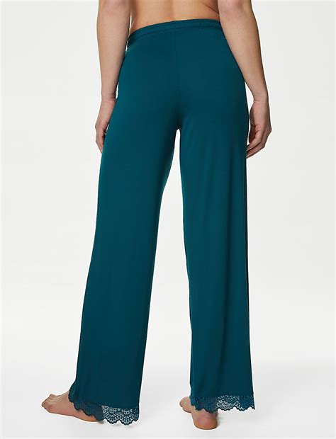 Buy Body Soft™ Wide Leg Pyjama Bottoms at Marks & Spencer